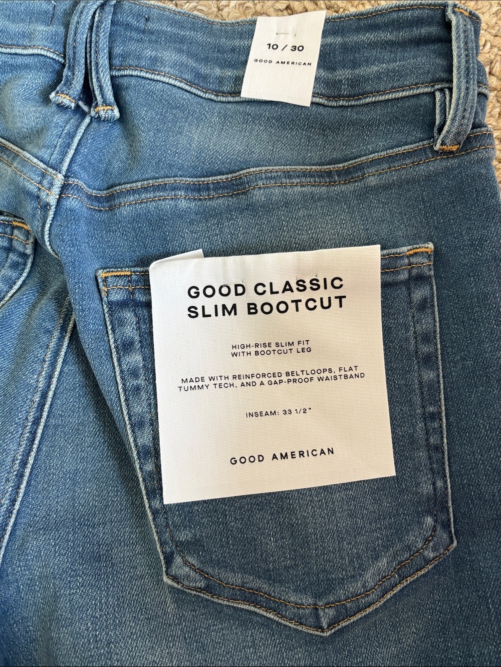 Good American classic bootcut jeans - Picture 8 of 10